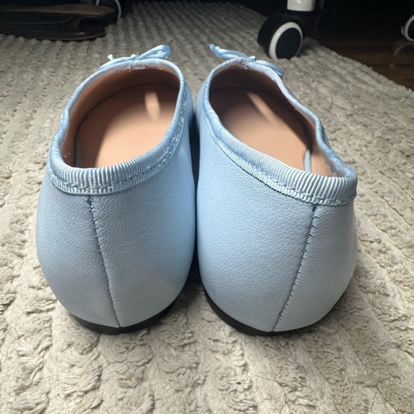 NWT J. Crew “City Blue” Ballet Flats with Andi Keyhole detail - Picture 7 of 12